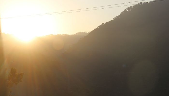 Morning view of Shimla