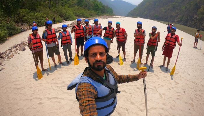 River rafting at shivpuri